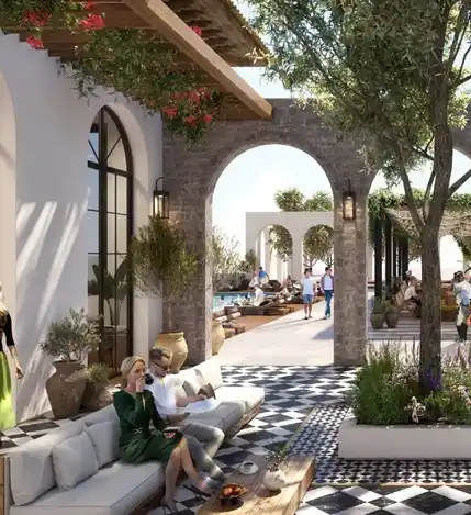 Garden Lounge Area